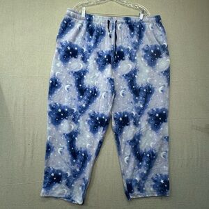 Blue Star and Moon Pajama Pants